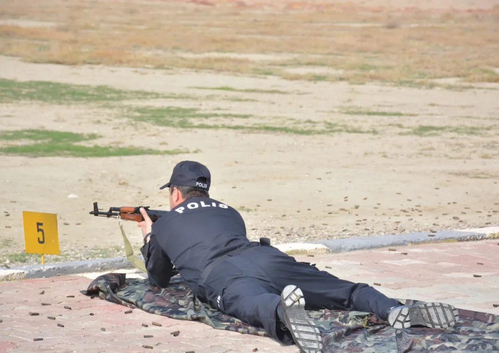 Naxçıvan MR DİN-in əməkdaşları atış təlimində iştirak ediblər<font color=red> - FOTOLAR</font>