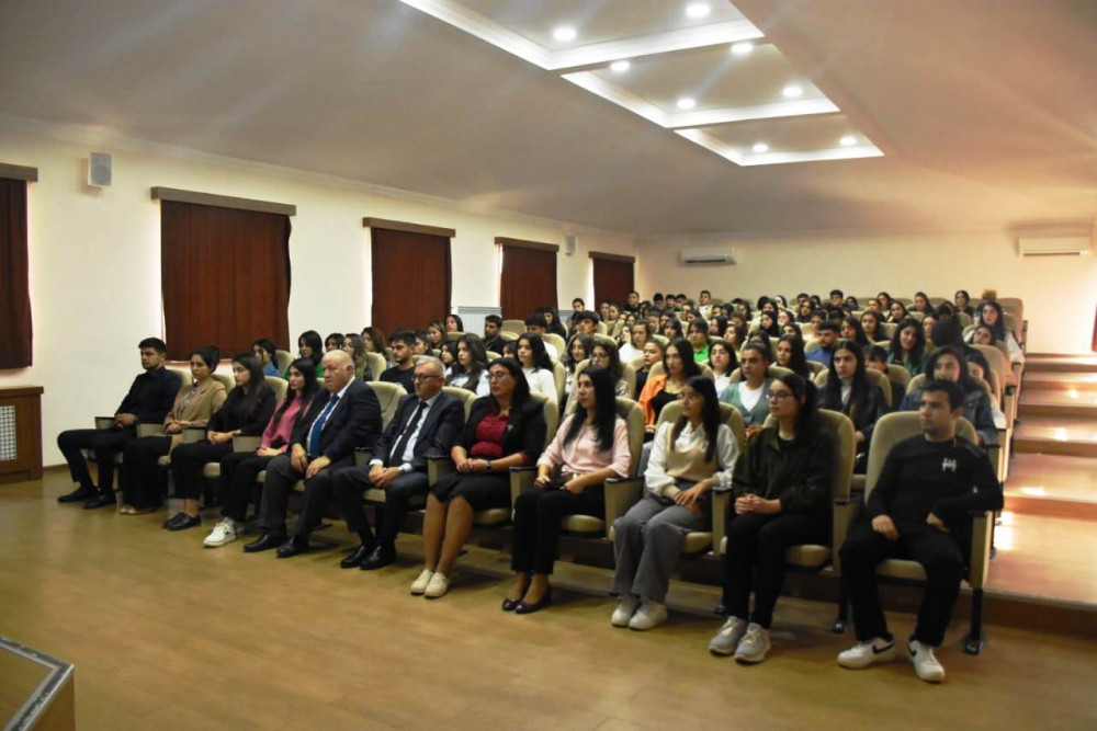 Naxçıvan Müəllimlər İnstitutunda “Narkomaniyaya qarşı mübarizə vətəndaşlıq borcumuzdur” mövzusunda tədbirlər keçirilib<font color=red> - FOTOLAR</font>