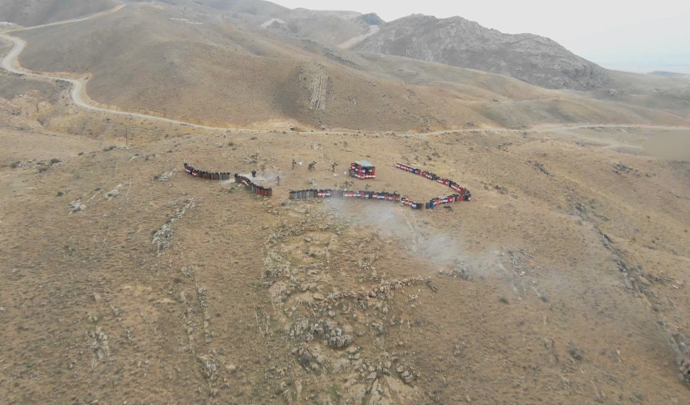 Əlahiddə Ümumqoşun Orduda komanda-qərargah təlimi keçirilib<font color=red> - FOTOLAR</font>