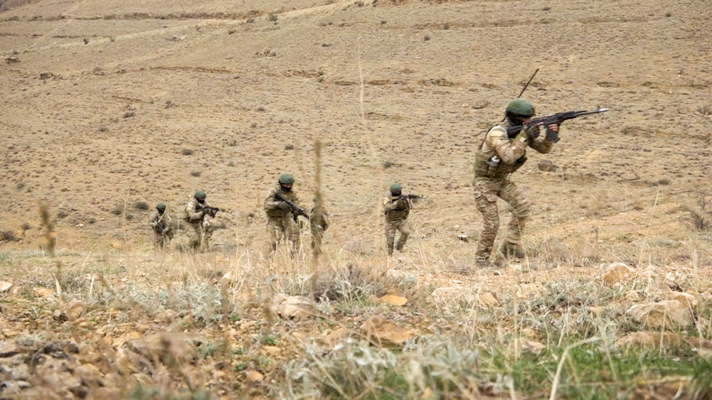 Əlahiddə Ümumqoşun Orduda komanda-qərargah təlimi keçirilib<font color=red> - FOTOLAR</font>