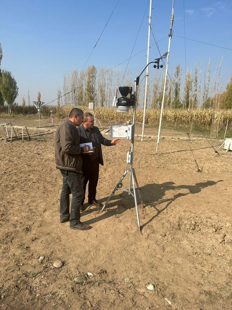 Şərur meteoroloji stansiyasında aqrometeoroloji avtomat stansiya quraşdırılıb<font color=red> - FOTOLAR</font>