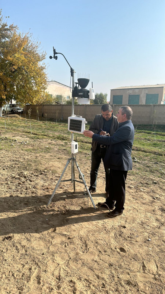 Şərur meteoroloji stansiyasında aqrometeoroloji avtomat stansiya quraşdırılıb<font color=red> - FOTOLAR</font>