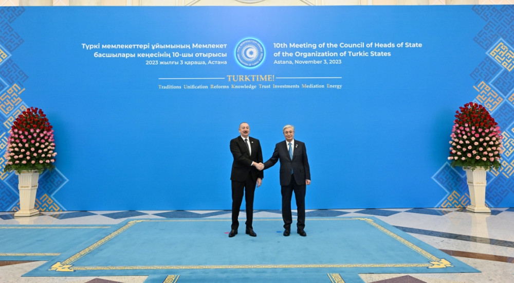 Astanada Türk Dövlətləri Təşkilatının “Türk Əsri” çağırışı altında 10-cu yubiley Zirvə görüşü keçirilib<font color='red'> - YENİLƏNİB 3</font><font color=red> - FOTOLAR</font>
