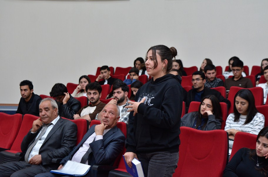 Naxçıvan Muxtar Respublikası Prokurorluğu tərəfindən  Naxçıvan Dövlət Universitetində tədbir keçirilib<font color=red> - FOTOLAR</font>