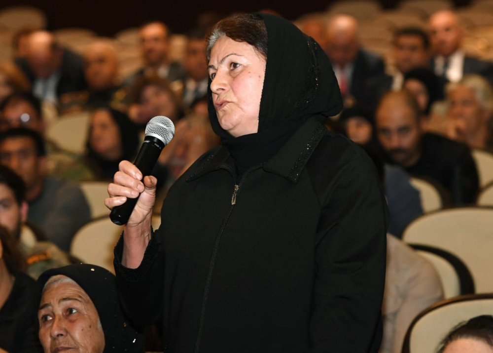 Naxçıvanda şəhid ailələri və qazilərlə görüş olub<font color=red> - FOTOLAR</font>