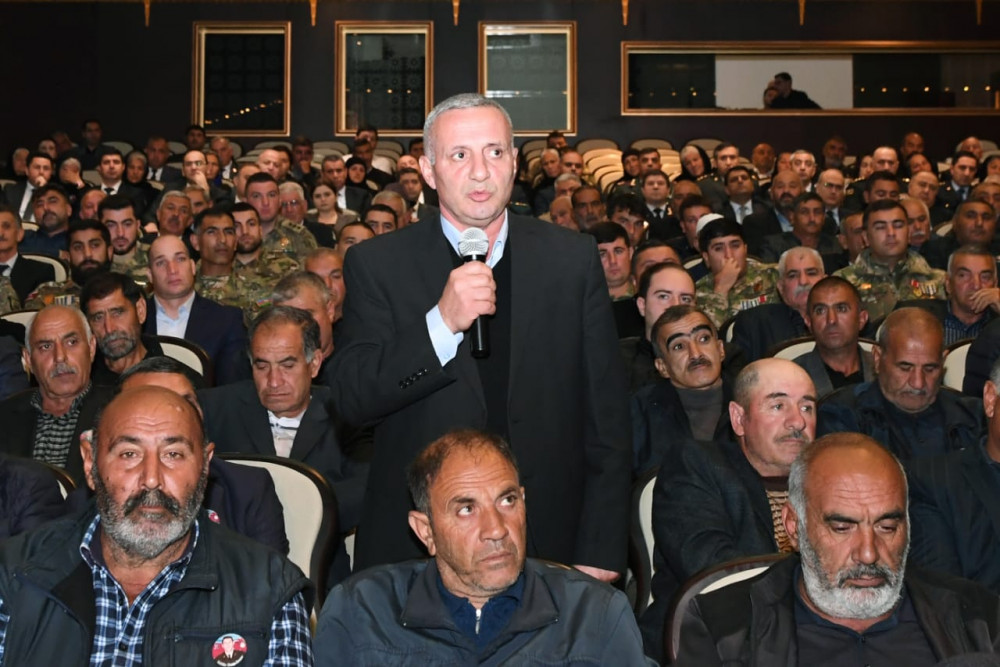 Naxçıvanda şəhid ailələri və qazilərlə görüş olub<font color=red> - FOTOLAR</font>