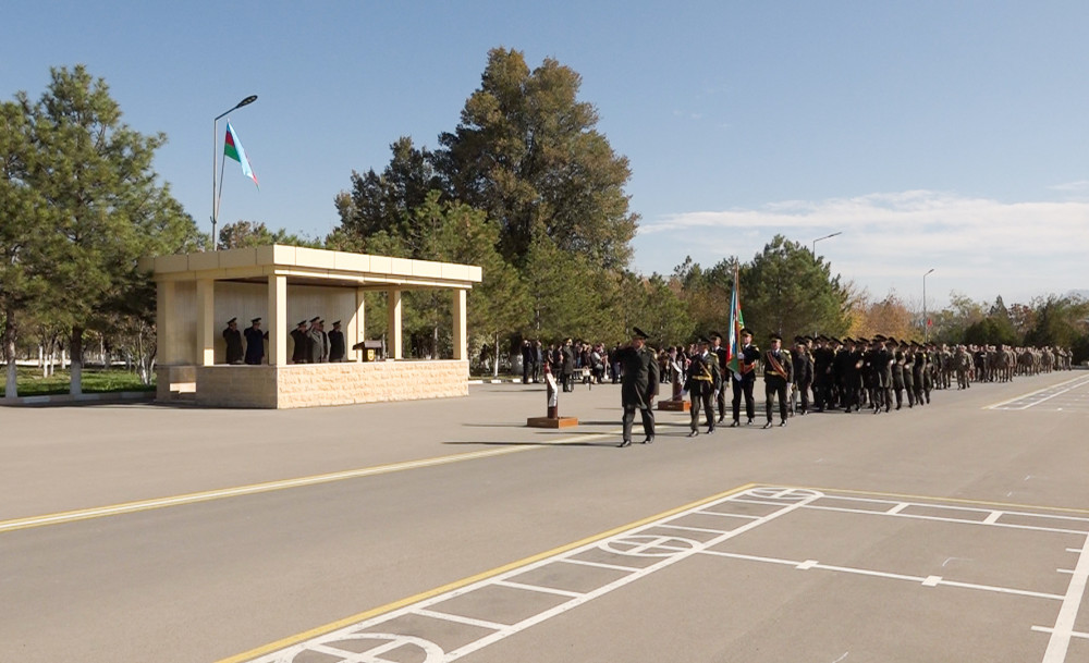 Əlahiddə Ümumqoşun Orduda növbəti buraxılış mərasimi keçirilib<font color=red> - FOTOLAR</font>