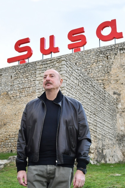 Şuşada Qala divarına və ətraf əraziyə baxış<font color='red'> - YENİLƏNİB</font><font color=red> - FOTOLAR</font>