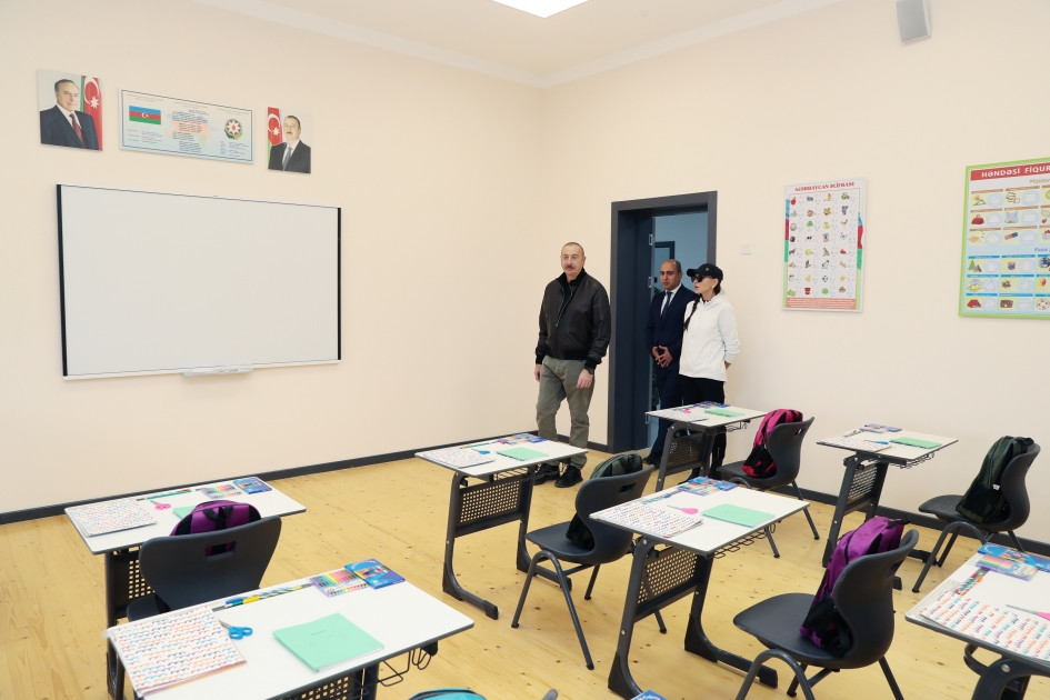 Şuşa şəhəri 1 nömrəli tam orta məktəbin açılışı olub<font color='red'> - YENİLƏNİB</font><font color=red> - FOTOLAR</font>