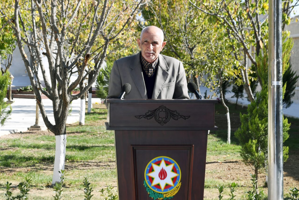 Naxçıvanda ilk şəhidlər abidə-memorial kompleksi Babəkdə istifadəyə verildi<font color=red> - FOTOLAR</font>