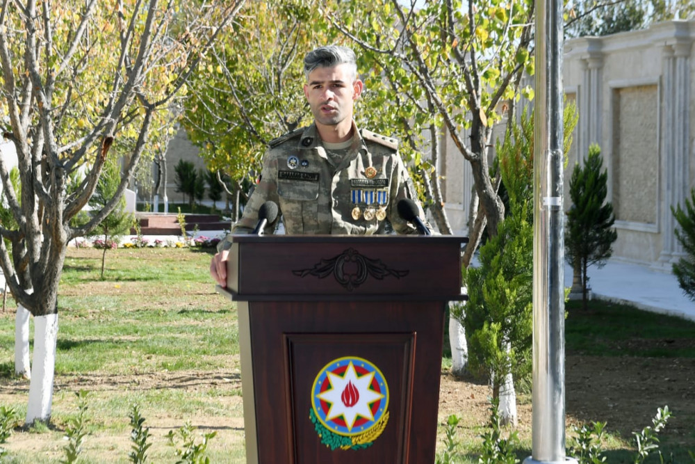 Naxçıvanda ilk şəhidlər abidə-memorial kompleksi Babəkdə istifadəyə verildi<font color=red> - FOTOLAR</font>