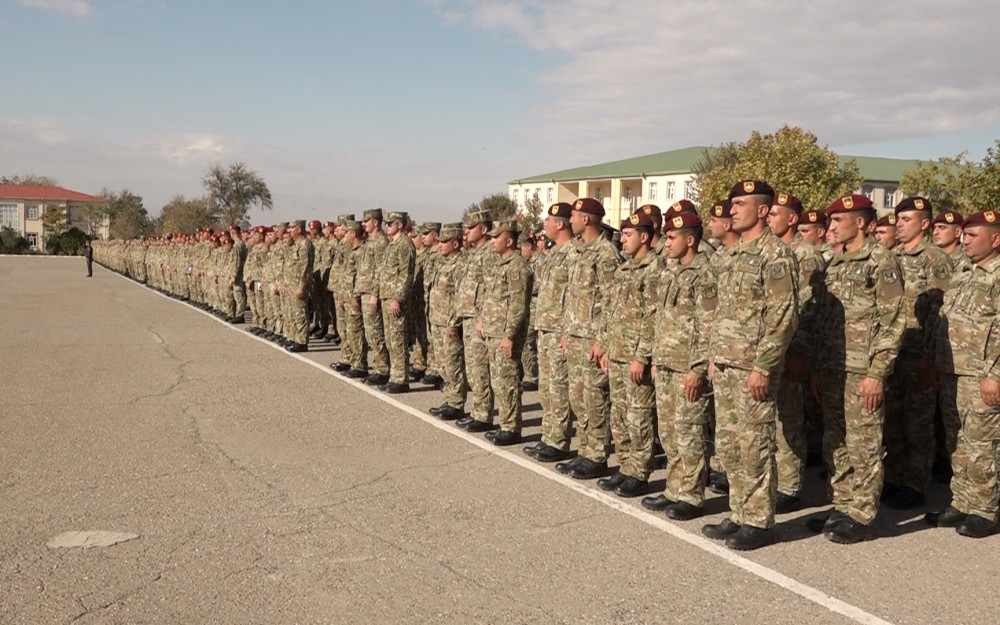Əlahiddə Ümumqoşun Orduda 8 Noyabr - Zəfər Günü təntənəli şəkildə qeyd olunub<font color=red> - FOTOLAR</font>