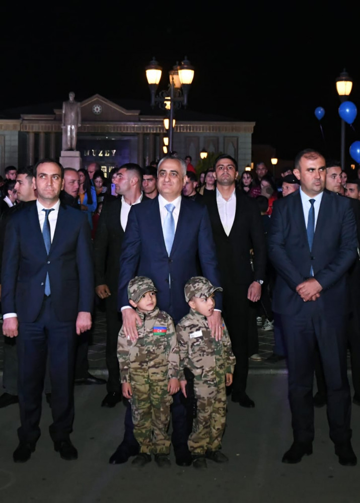 Naxçıvanda Zəfər Günü böyük coşqu ilə qeyd edilib<font color=red> - FOTOLAR</font>