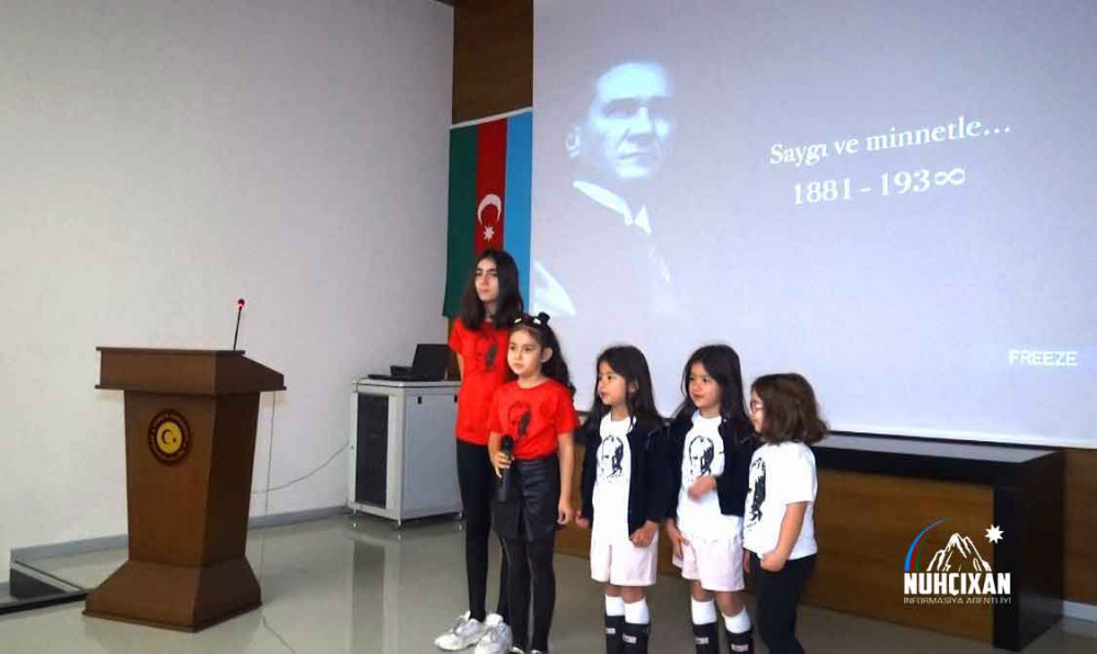 Naxçıvanda Mustafa Kamal Atatürkün xatirəsi anılıb<font color=red> - FOTOLAR</font>