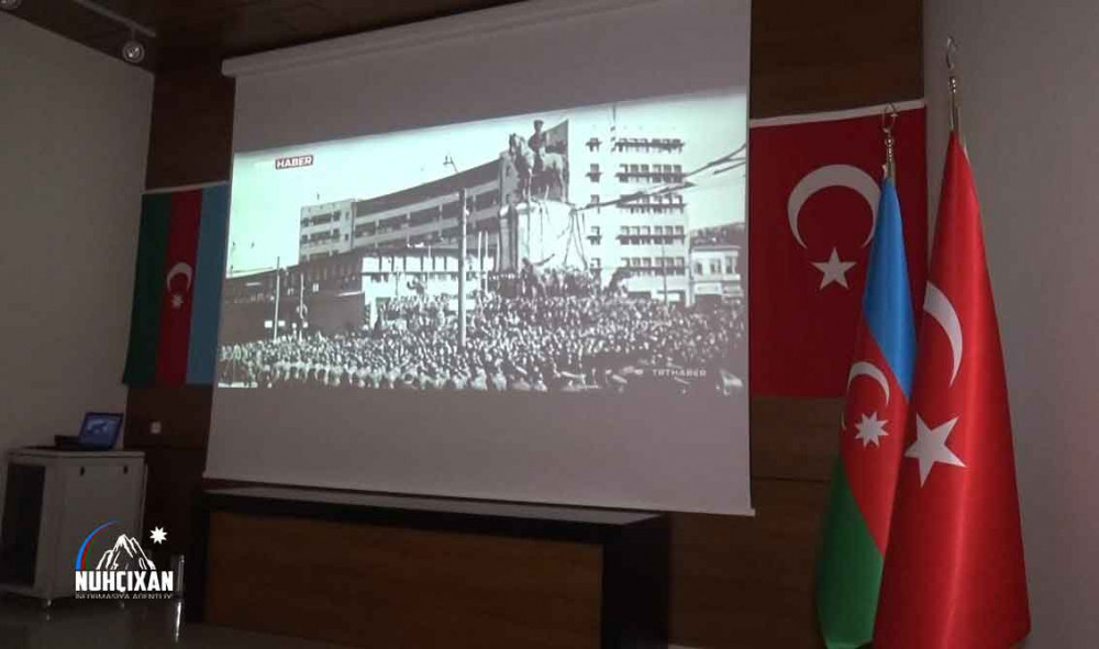 Naxçıvanda Mustafa Kamal Atatürkün xatirəsi anılıb<font color=red> - FOTOLAR</font>