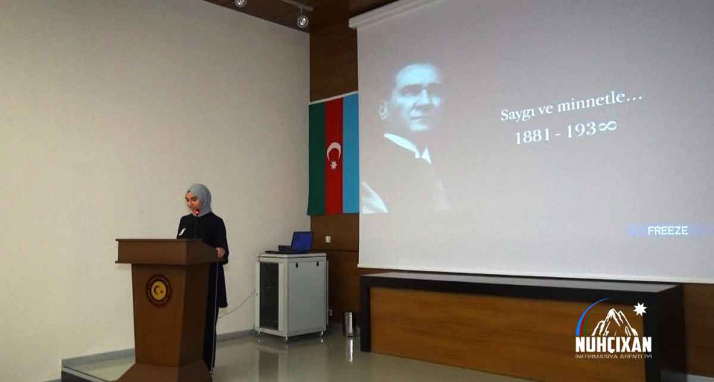 Naxçıvanda Mustafa Kamal Atatürkün xatirəsi anılıb<font color=red> - FOTOLAR</font>