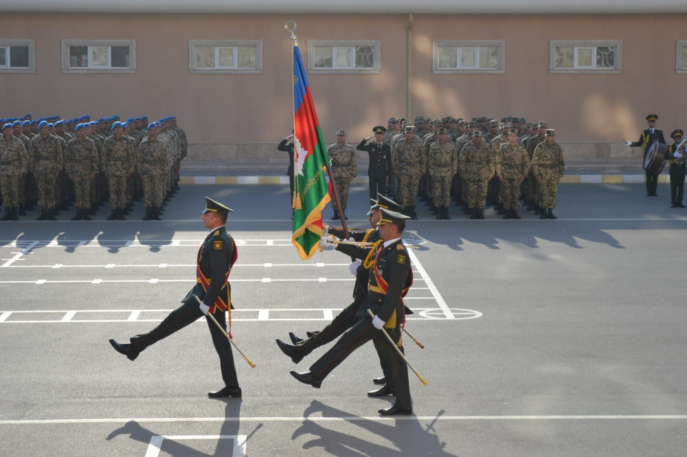 Daxili Qoşunların Naxçıvandakı birləşməsində andiçmə mərasimi keçirilib<font color=red> - FOTOLAR</font>