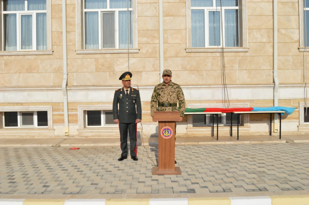 Daxili Qoşunların Naxçıvandakı birləşməsində andiçmə mərasimi keçirilib<font color=red> - FOTOLAR</font>