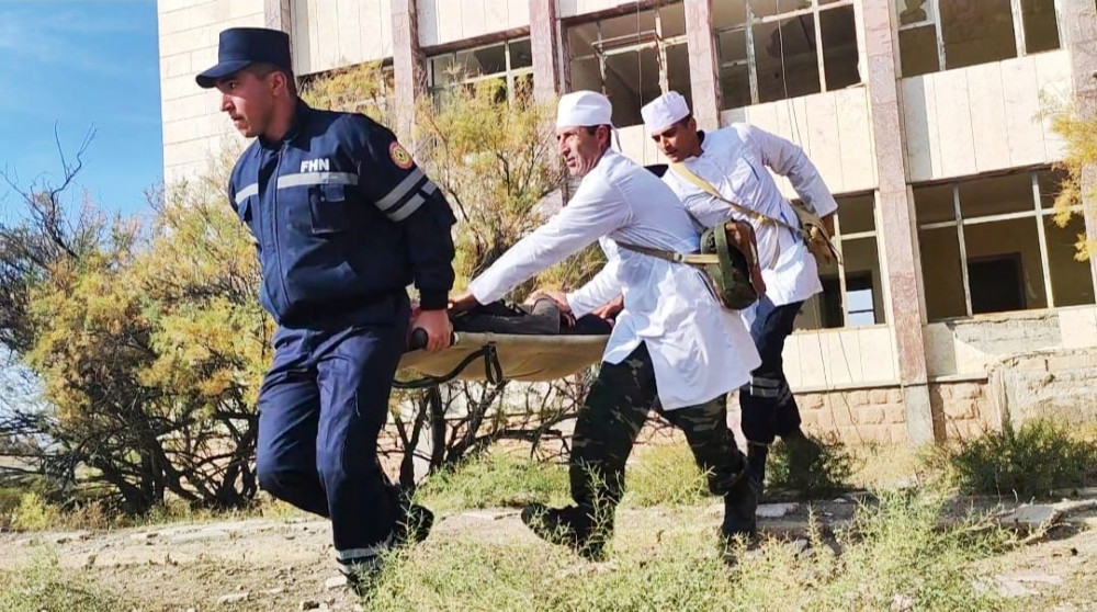Naxçıvan Muxtar Respublikasının Fövqəladə Hallar Nazirliyinin Xüsusi Riskli Xilasetmə Xidməti taktiki-xüsusi təlim keçirib<font color=red> - FOTOLAR</font>