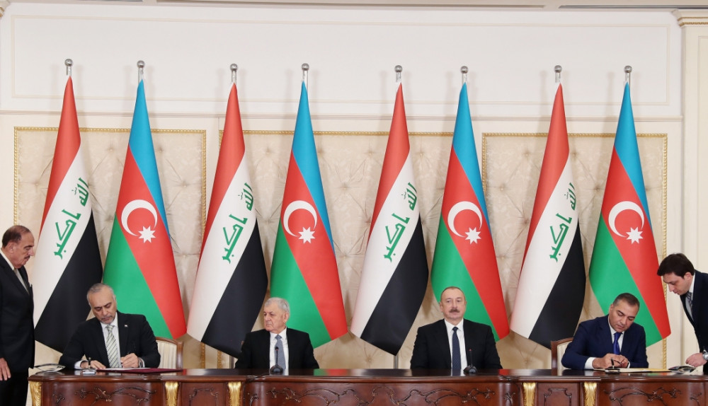 Azərbaycan-İraq sənədləri imzalanıb <font color='red'> - YENİLƏNİB</font><font color=red> - FOTOLAR</font>