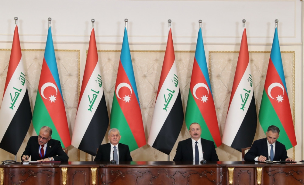 Azərbaycan-İraq sənədləri imzalanıb <font color='red'> - YENİLƏNİB</font><font color=red> - FOTOLAR</font>