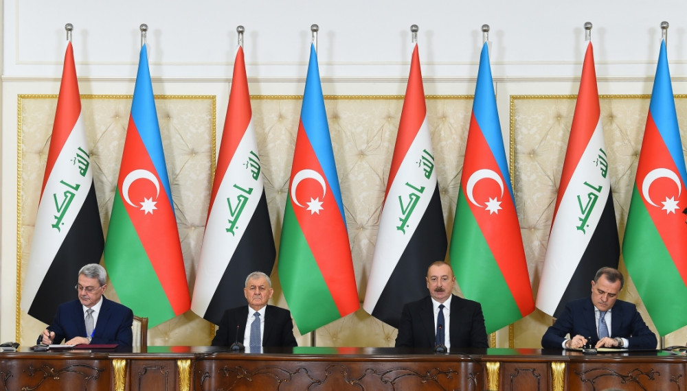 Azərbaycan-İraq sənədləri imzalanıb <font color='red'> - YENİLƏNİB</font><font color=red> - FOTOLAR</font>