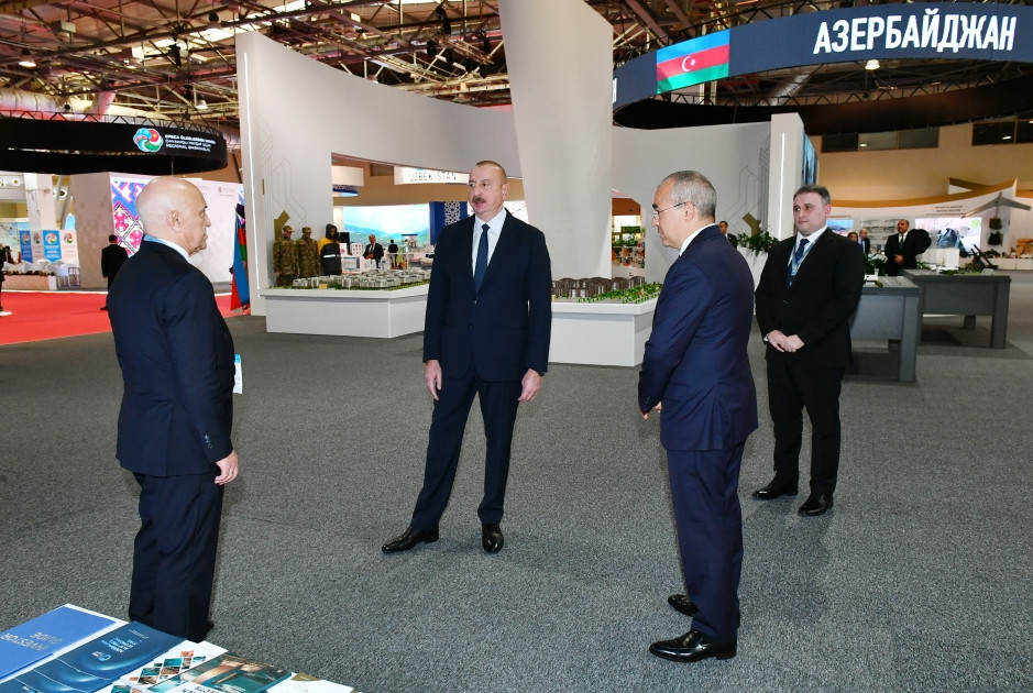 Prezident İlham Əliyev SPECA ölkələrinin sərgisinin açılışında iştirak edib<font color='red'> - YENİLƏNİB</font><font color=red> - FOTOLAR</font>