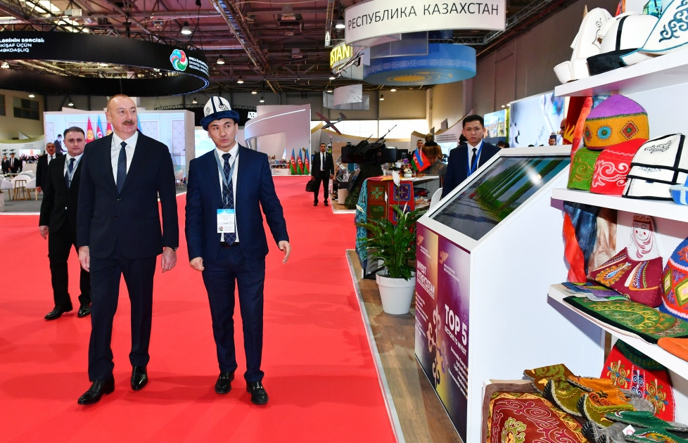 Prezident İlham Əliyev SPECA ölkələrinin sərgisinin açılışında iştirak edib<font color='red'> - YENİLƏNİB</font><font color=red> - FOTOLAR</font>