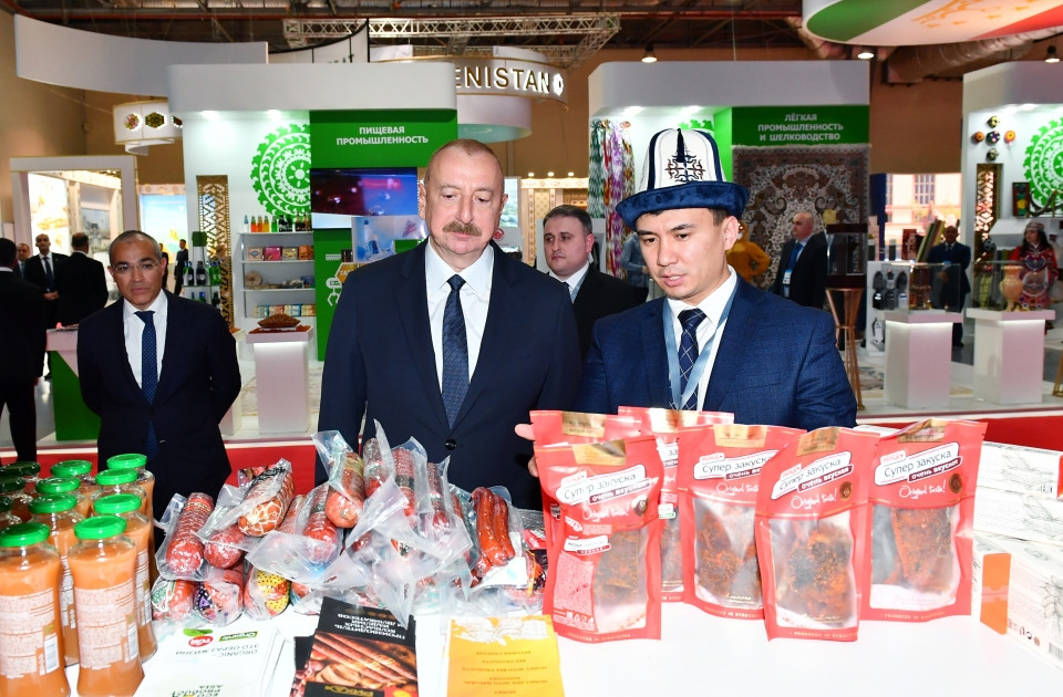 Prezident İlham Əliyev SPECA ölkələrinin sərgisinin açılışında iştirak edib<font color='red'> - YENİLƏNİB</font><font color=red> - FOTOLAR</font>