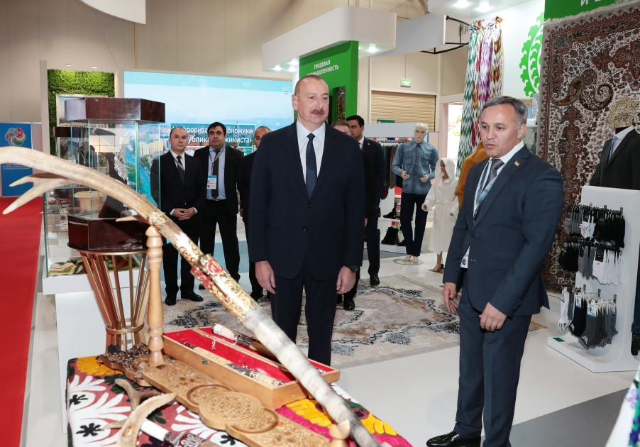 Prezident İlham Əliyev SPECA ölkələrinin sərgisinin açılışında iştirak edib<font color='red'> - YENİLƏNİB</font><font color=red> - FOTOLAR</font>