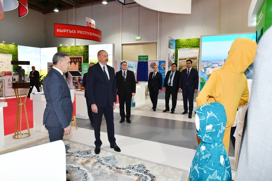 Prezident İlham Əliyev SPECA ölkələrinin sərgisinin açılışında iştirak edib<font color='red'> - YENİLƏNİB</font><font color=red> - FOTOLAR</font>