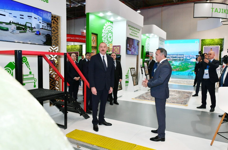 Prezident İlham Əliyev SPECA ölkələrinin sərgisinin açılışında iştirak edib<font color='red'> - YENİLƏNİB</font><font color=red> - FOTOLAR</font>