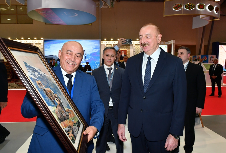 Prezident İlham Əliyev SPECA ölkələrinin sərgisinin açılışında iştirak edib<font color='red'> - YENİLƏNİB</font><font color=red> - FOTOLAR</font>
