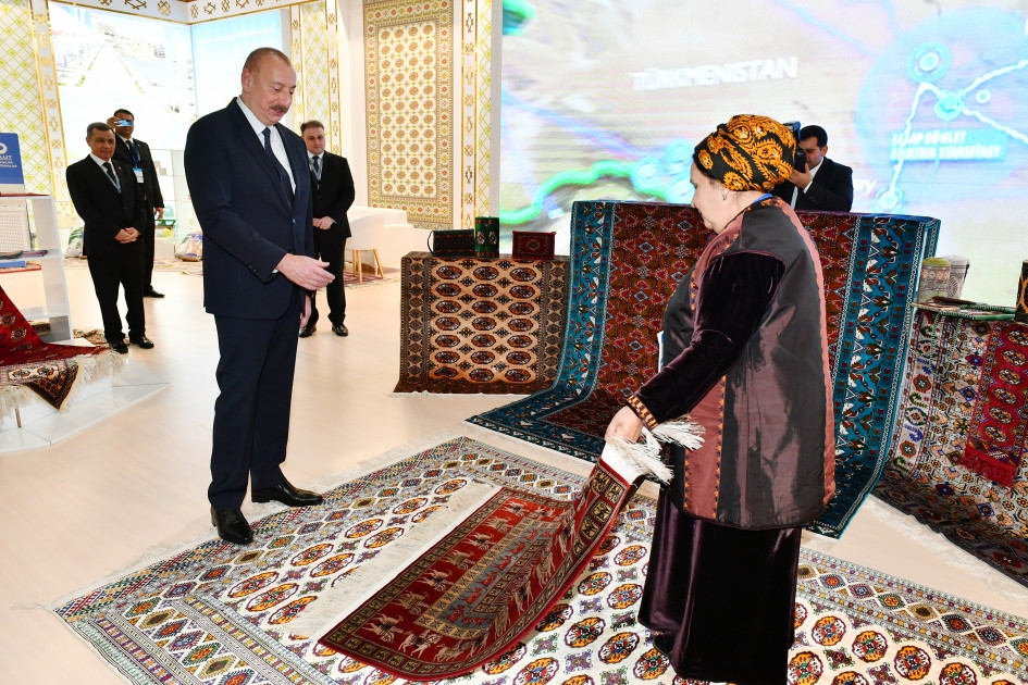Prezident İlham Əliyev SPECA ölkələrinin sərgisinin açılışında iştirak edib<font color='red'> - YENİLƏNİB</font><font color=red> - FOTOLAR</font>