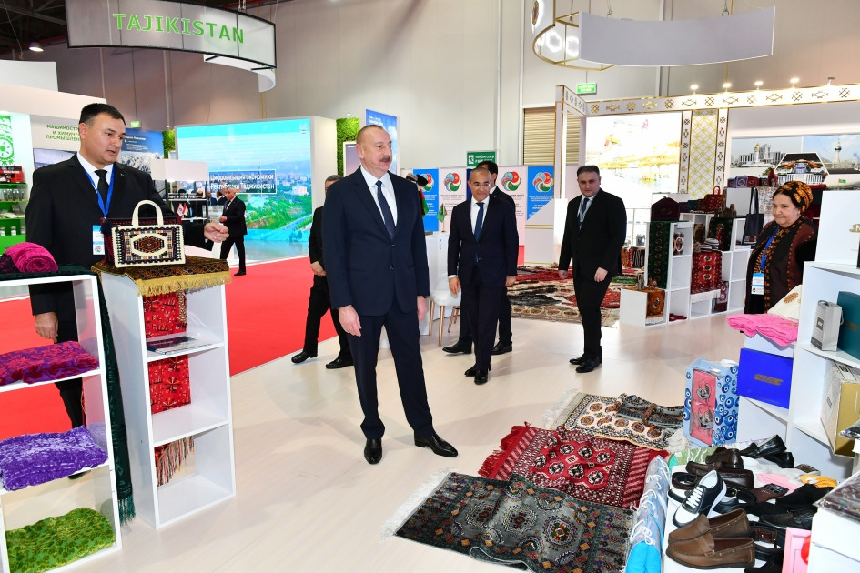 Prezident İlham Əliyev SPECA ölkələrinin sərgisinin açılışında iştirak edib<font color='red'> - YENİLƏNİB</font><font color=red> - FOTOLAR</font>
