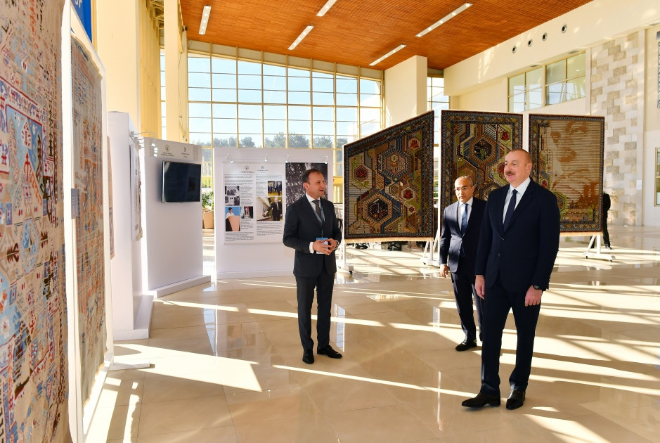 Prezident İlham Əliyev SPECA ölkələrinin sərgisinin açılışında iştirak edib<font color='red'> - YENİLƏNİB</font><font color=red> - FOTOLAR</font>