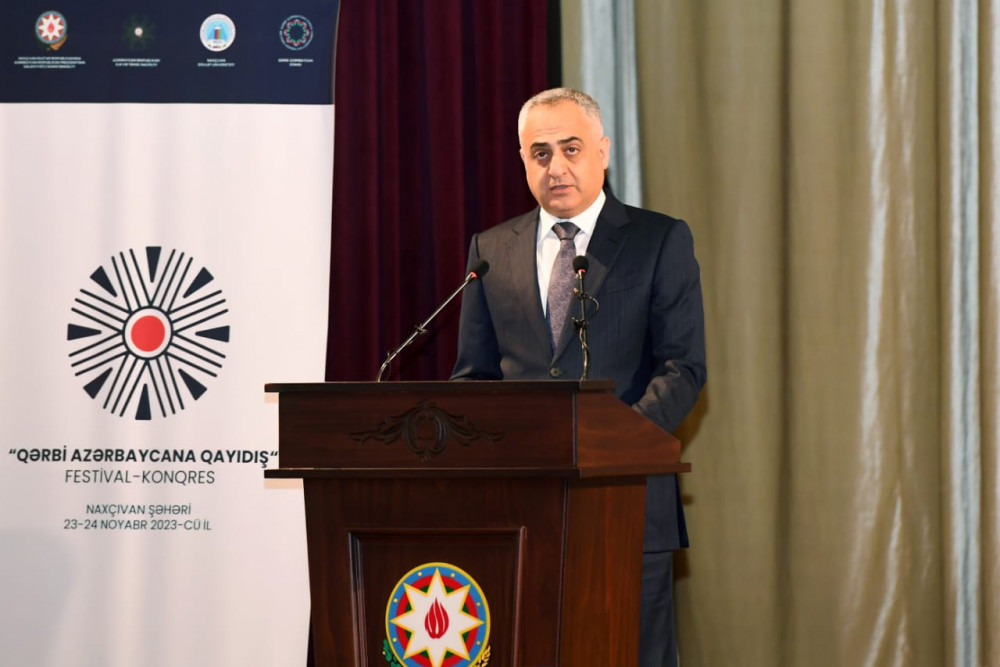 Azərbaycanda ilk dəfə Naxçıvanda “Qərbi Azərbaycana qayıdış”  festival-konqres keçirilir<font color='red'> - YENİLƏNİB</font><font color=red> - FOTOLAR</font>