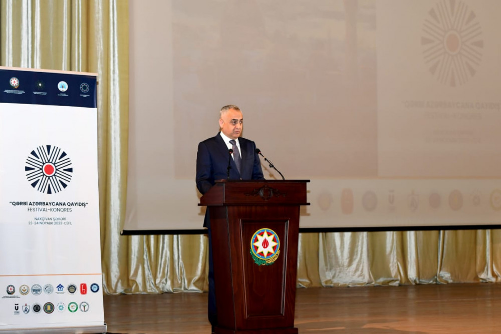 Azərbaycanda ilk dəfə Naxçıvanda “Qərbi Azərbaycana qayıdış”  festival-konqres keçirilir<font color='red'> - YENİLƏNİB</font><font color=red> - FOTOLAR</font>