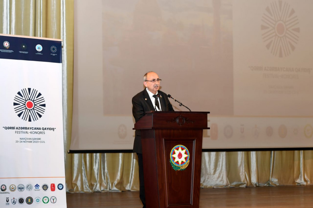 Azərbaycanda ilk dəfə Naxçıvanda “Qərbi Azərbaycana qayıdış”  festival-konqres keçirilir<font color='red'> - YENİLƏNİB</font><font color=red> - FOTOLAR</font>
