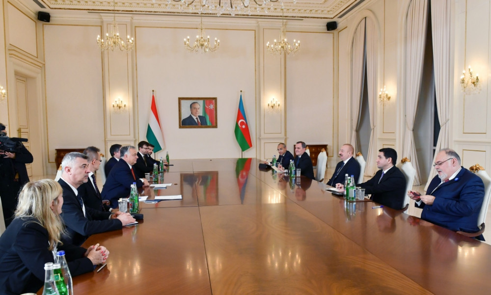 Prezident İlham Əliyev Macarıstanın Baş naziri ilə görüşüb <font color='red'> - YENİLƏNİB</font><font color=red> - FOTOLAR</font>