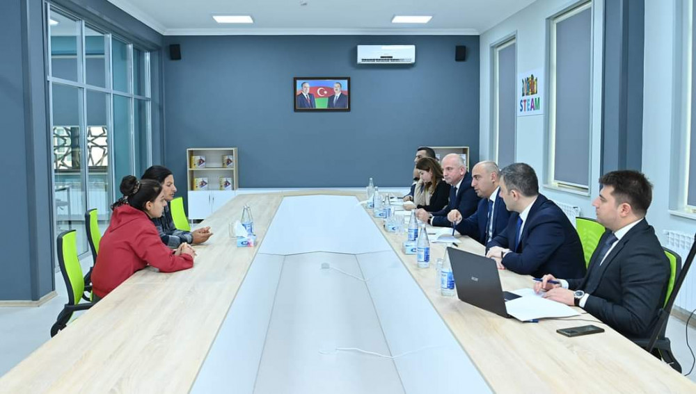 Elm və təhsil naziri Naxçıvanda vətəndaşları qəbul edib<font color=red> - FOTOLAR</font>