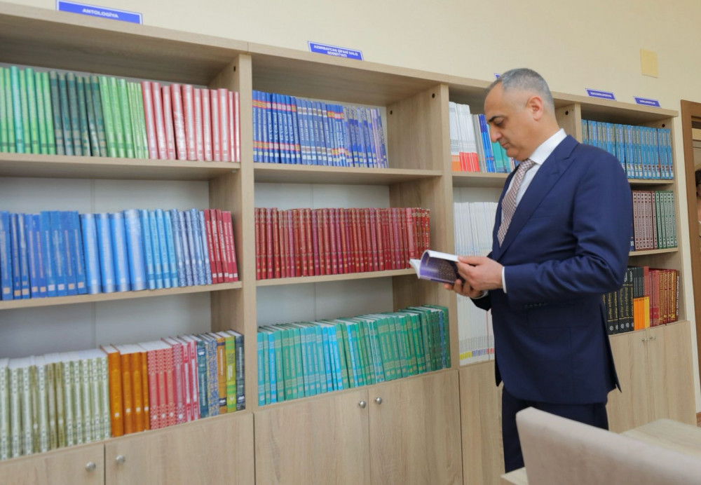 Azadkənddə məktəb istifadəyə verilib, Ordubad internat tam orta, texniki-peşə və sürücülük məktəblərinə baxış olub<font color=red> - FOTOLAR</font>
