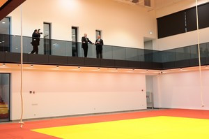İlham Əliyev cüdo üzrə milli komandalar üçün Təlim-Məşq Mərkəzində yaradılan şəraitlə tanış olub<font color=red> - FOTOLAR</font>