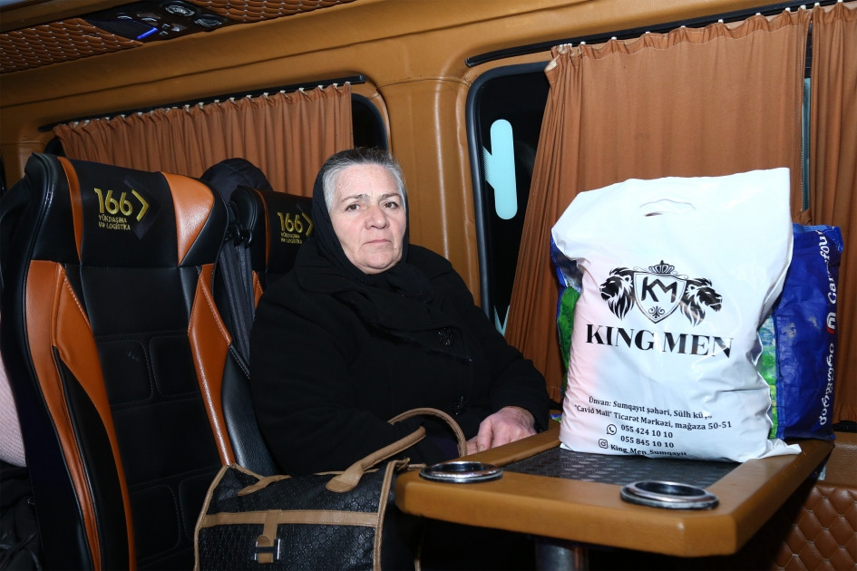Laçının daha 63 sakini doğma yurda yola salınıb<font color=red> - FOTOLAR</font>