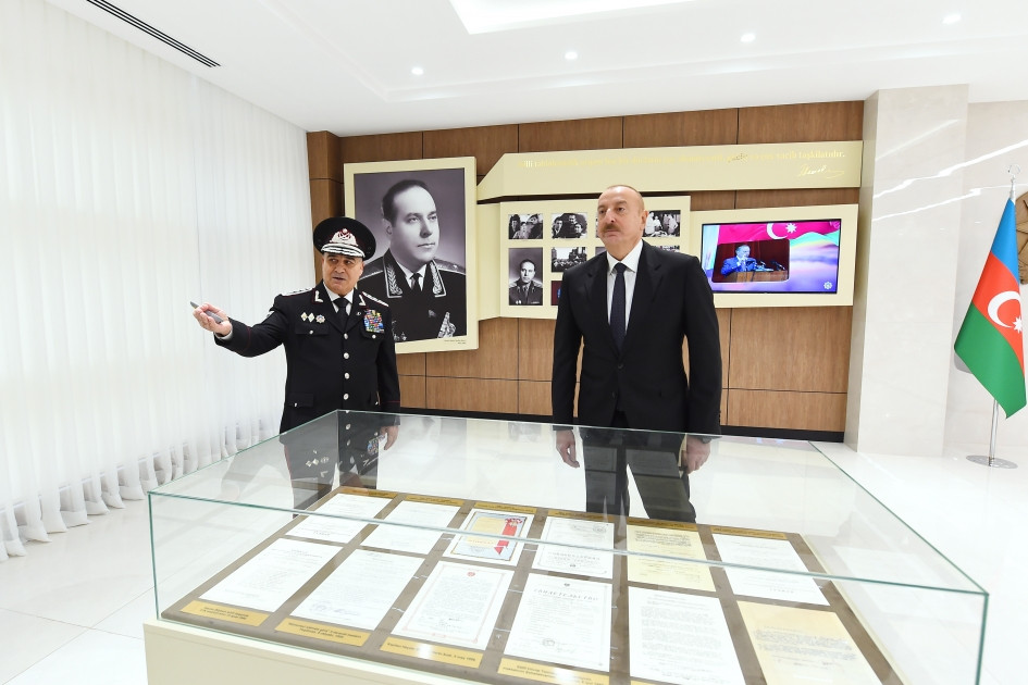 Prezident İlham Əliyev Dövlət Təhlükəsizliyi Xidmətinin yeni inzibati binalarının açılışında iştirak edib<font color=red> - FOTOLAR</font>