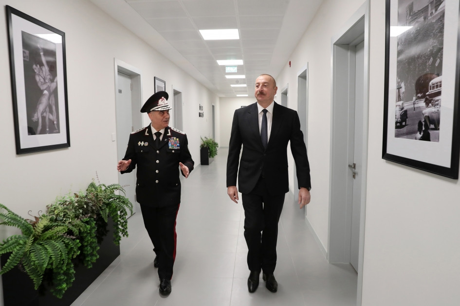 Prezident İlham Əliyev Dövlət Təhlükəsizliyi Xidmətinin yeni inzibati binalarının açılışında iştirak edib<font color=red> - FOTOLAR</font>