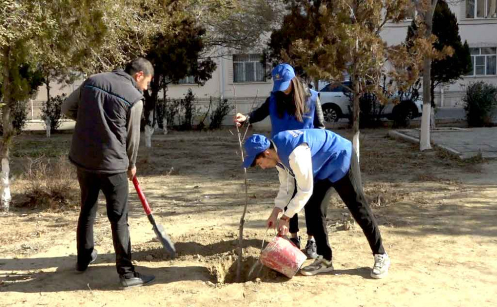 Naxçıvanda ilk dəfə “Tullantıları tinglərə dəyiş” aksiyası keçirilib<font color=red> - VİDEO</font>
