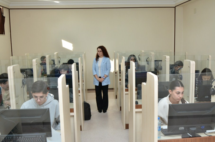 Naxçıvan Dövlət Universitetində növbəti SAT imtahanı keçirilib<font color=red> - FOTOLAR</font>