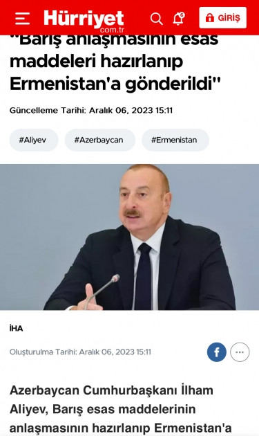 Prezident İlham Əliyevin ADA Universitetindəki forumda səsləndirdiyi fikirlər Türkiyə mediasında geniş işıqlandırılıb<font color=red> - FOTOLAR</font>
