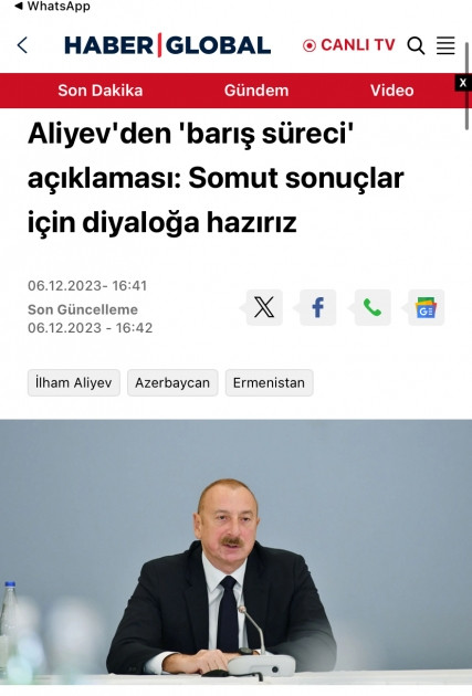 Prezident İlham Əliyevin ADA Universitetindəki forumda səsləndirdiyi fikirlər Türkiyə mediasında geniş işıqlandırılıb<font color=red> - FOTOLAR</font>